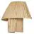Ledvance Decor Wall Light Bamboo Brown | Suitable for 1x E27