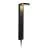 Nordlux Solar Garden Light Rica Round Stainless Steel Black 4.5W 400lm - 830 Warm White | Motion And Light Sensor