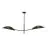 Emibig Ceiling Light Lotus Steel Black | Suitable for 2x E14 - Max 10W